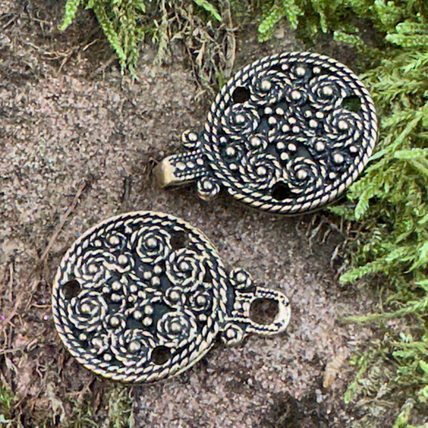 Gewandhaken BIRKA Wikingerschmuck Reenactment – Bild 3