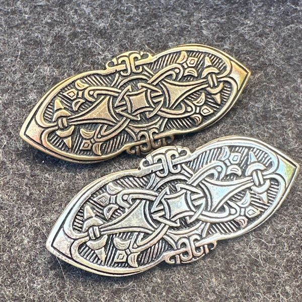 Wikingerschmuck Birka-Fibel 10.Jhd Reenactment Mittelalter