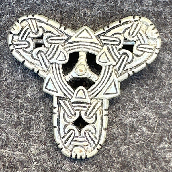Wikingerschmuck - Kleeblattfibel, Birka, Haithabu, Reenactment – Bild 2