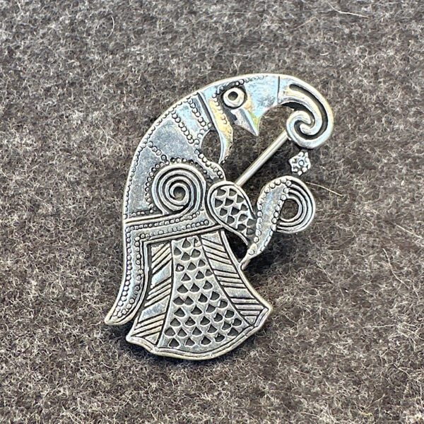 Wikingerschmuck Rabenfibel, Reenactment, Mittelalter – Bild 4