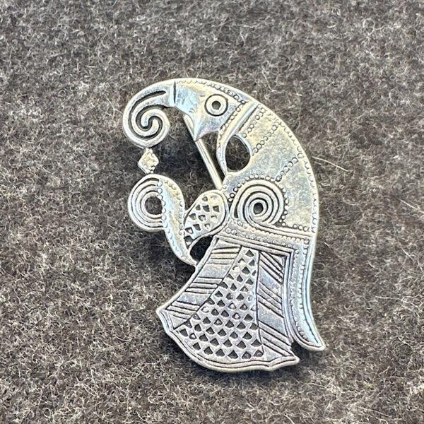 Wikingerschmuck Rabenfibel, Reenactment, Mittelalter – Bild 3