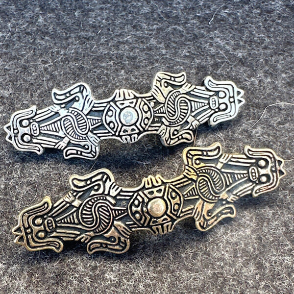 Wikingerschmuck Gleicharmfibel BIRKA Reenactment