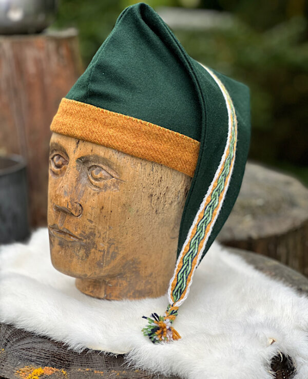 Rusmütze Wikinger Larp Frühmittelalter Mittelalter Reenactment – Bild 6