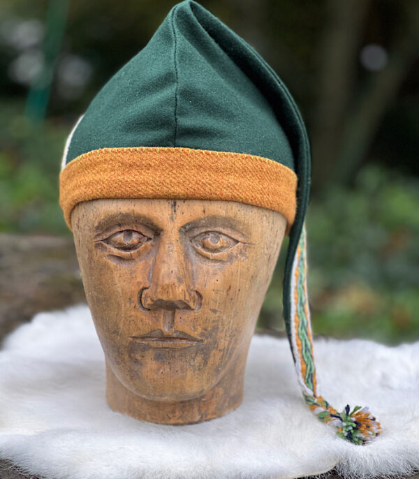 Rusmütze Wikinger Larp Frühmittelalter Mittelalter Reenactment – Bild 3