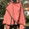 Rechteckmantel rosenholz-braun Wikinger Mittelalter Birka – Bild 7