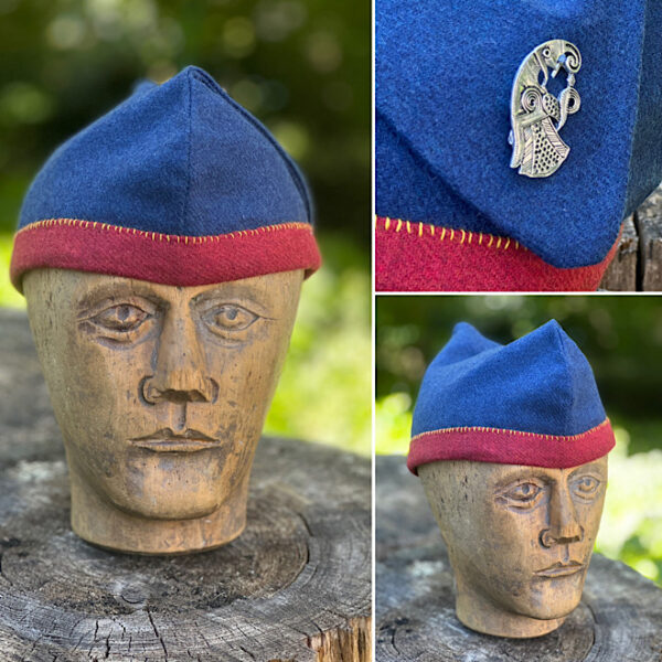 Nordmannmütze Gr. 59/60 Wikinger Larp Frühmittelalter Mittelalter