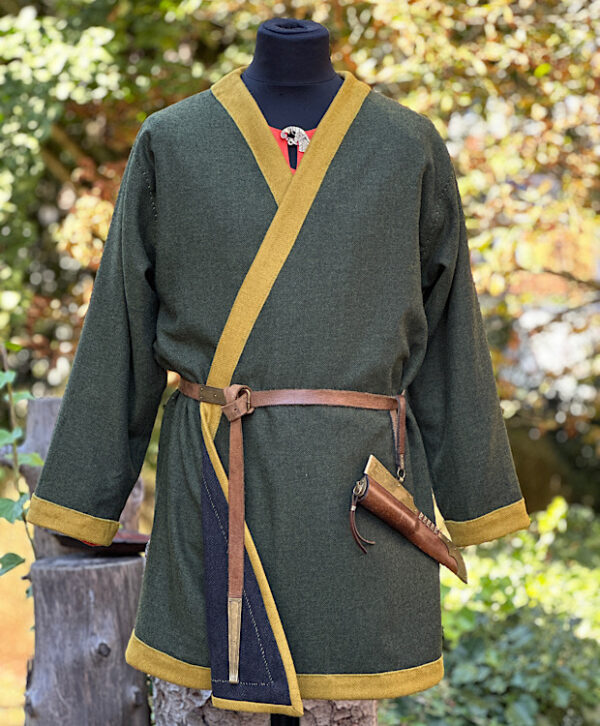 Wikinger Klappenmantel, Reenactment, Mittelalter, Birkamantel – Bild 9